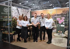 The team of David Austin. At the show they are gathering the opinions and feedback of growers and retailers in the branding supports they can offer them. 